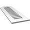 Ekena Millwork Octagonal Top Surface Mount PVC Gable Vent: Functional, w/ 3-1/2"W x 1"P Standard Frame, 14"W x 42"H GVPOT14X4201SF - alternate 5